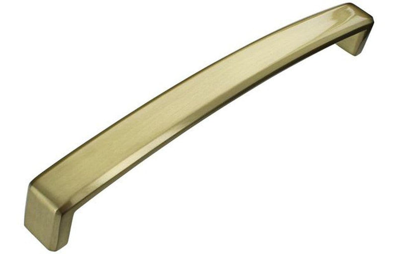 Deltar White Gloss Furniture Bathroom Suite with Brushed Brass Finishes