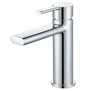 Deltar White Gloss Furniture Bathroom Suite with Chrome Finishes