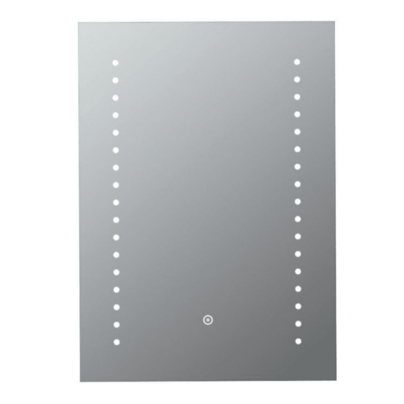 Deltar White Gloss Furniture Bathroom Suite with Chrome Finishes