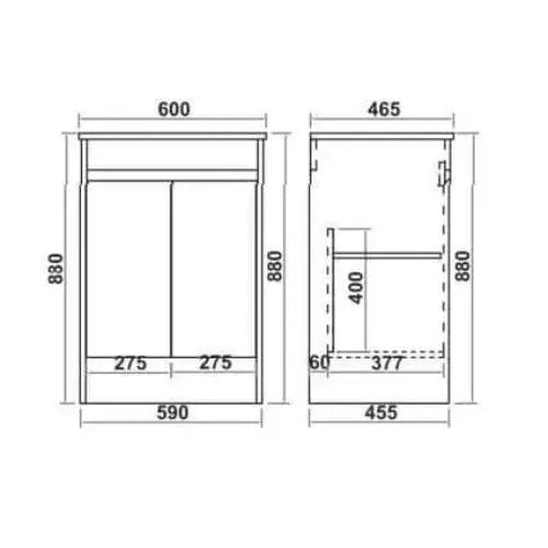 Deva Square Bath, Light Grey Vanity Unit, Bath, Panels, Taps, Close Coupled Toilet and Basin