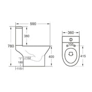 Deva Square Bath, Light Grey Vanity Unit, Bath, Panels, Taps, Close Coupled Toilet and Basin
