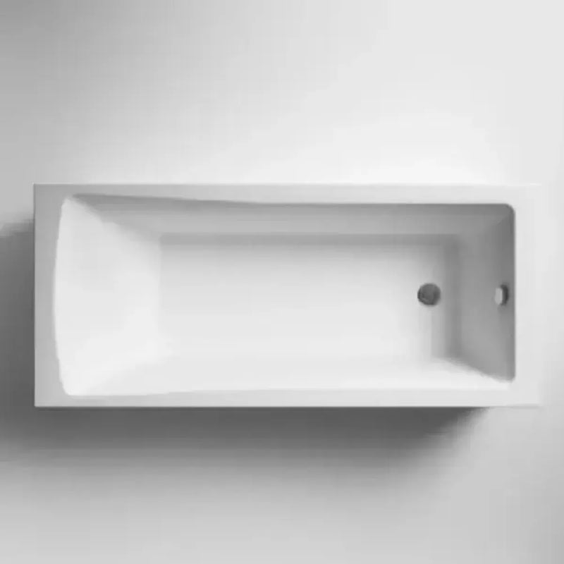 Deva Square Bath, Light Grey Vanity Unit, Bath, Panels, Taps, Close Coupled Toilet and Basin