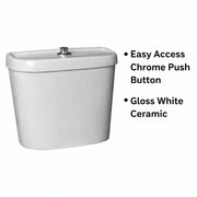 Doc M Close Coupled Cistern with High Push Button