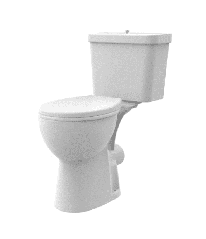 Doc M Close Coupled Cistern with High Push Button