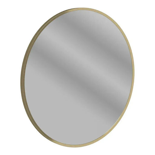 Eclipser 500mm Round Mirror - Brushed Bronze