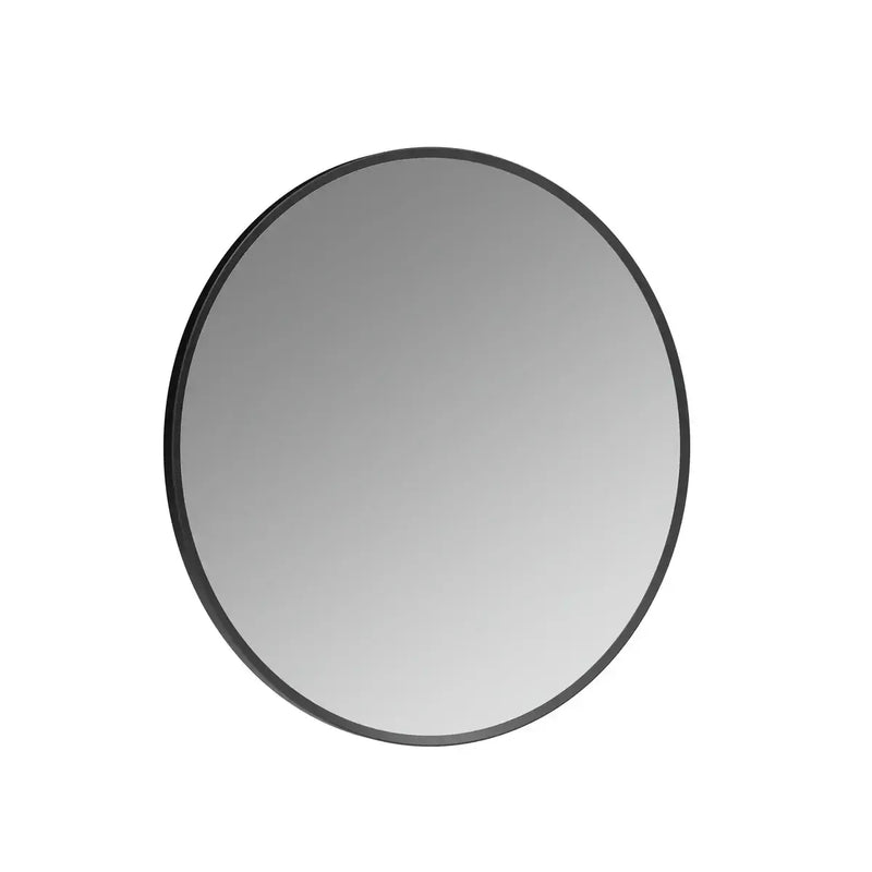 Eclipser 500mm Round Mirror - Matt Black