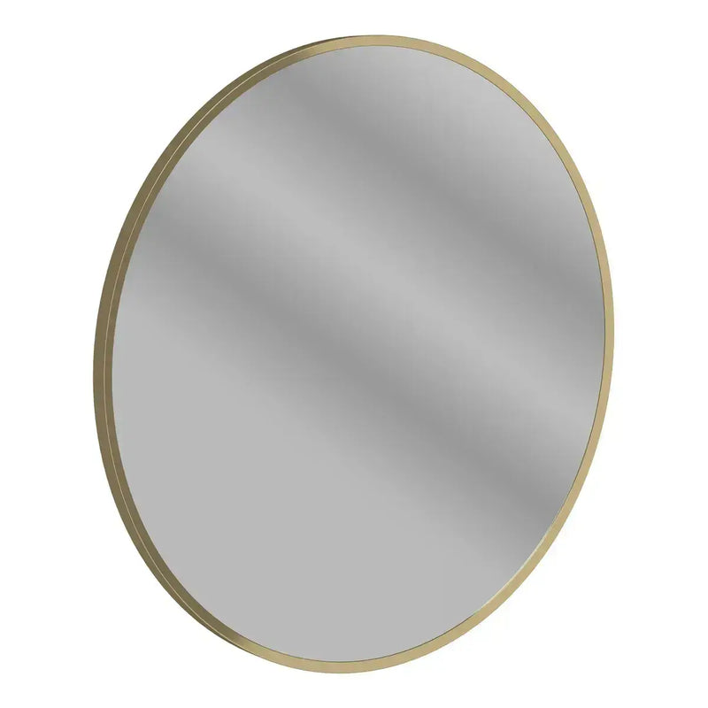 Eclipser 600mm Round Mirror - Brushed Bronze