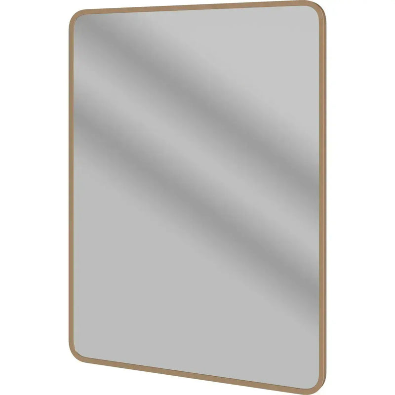 Eclipser 600x800mm Rectangle Mirror - Brushed Bronze