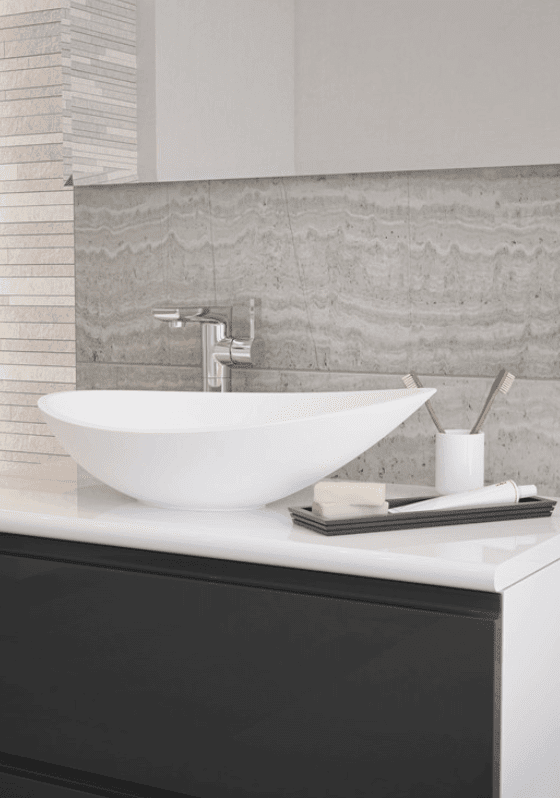Elementer White Washbowl, 564 x 323 x 173