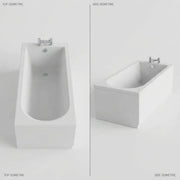 Emery Single Ended Bath 1600mm x 700mm