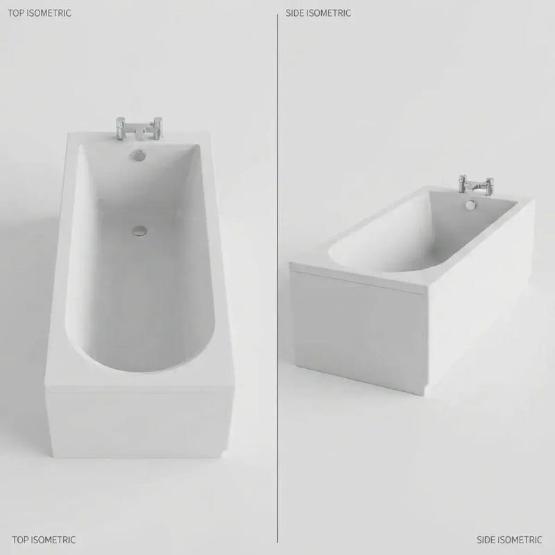 Emery Single Ended Bath 1600mm x 700mm