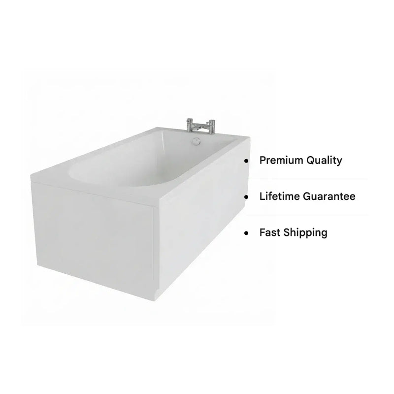 Emery Single Ended Bath 1600mm x 700mm