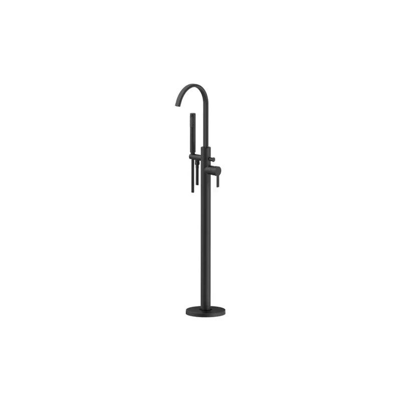Evolve Floor Standing Bath/Shower Mixer Tap - Matt Black