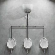 Exposed Urinal Pack with Ceramic Cistern 1,2,3 or 4 Bowl - Single Bowl