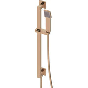 Florida Square Riser Rail Kit w/Elbow & Handset - Brushed Bronze