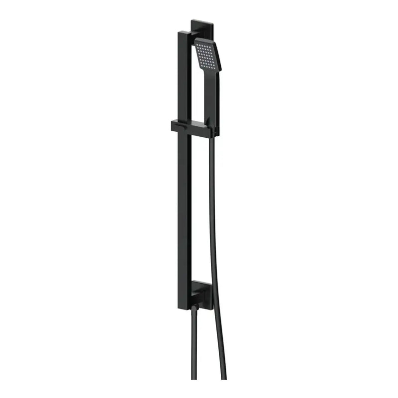 Florida Square Riser Rail Kit w/Elbow & Handset - Matt Black