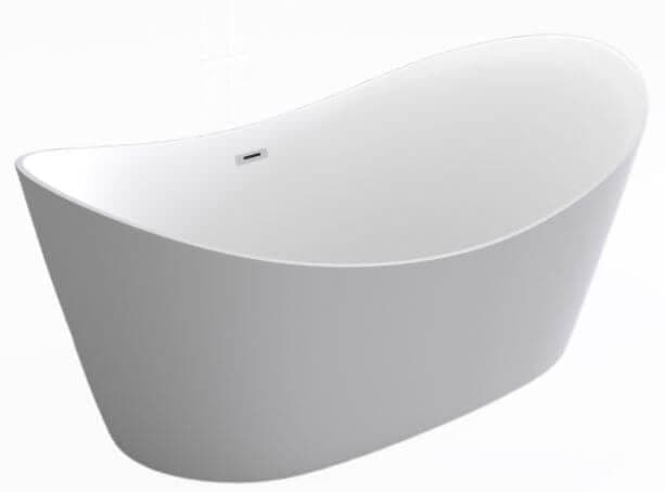 Gemini Modern Freestanding Bath 1700 x 780mm - Grey