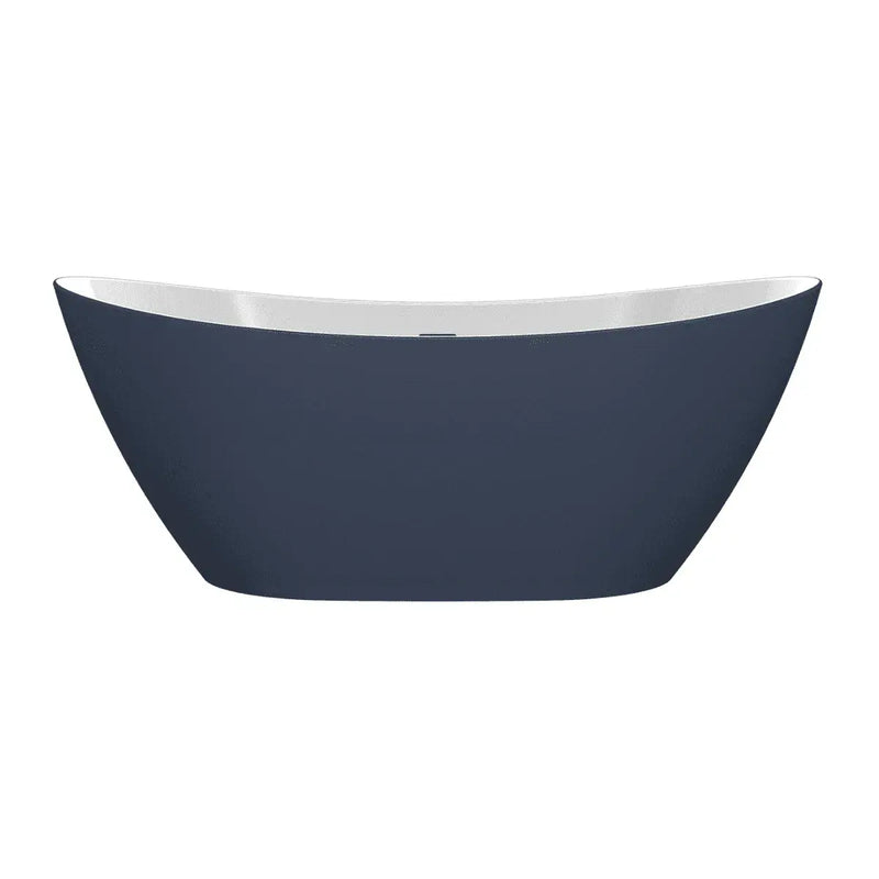 Gemini Modern Freestanding Bath 1700 x 780mm - Blue