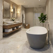 Gemini Modern Freestanding Bath 1700 x 780mm - White