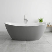 Gemini Modern Freestanding Bath 1700 x 780mm - White