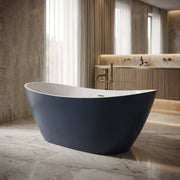 Gemini Modern Freestanding Bath 1700 x 780mm - Grey