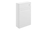 Genevieve 500mm Matt White Floor Standing Toilet Unit