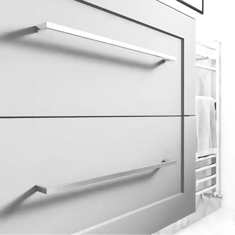 Genevieve 615mm Matt White 2 Drawer Wall Hung Vanity Unit inc Basin