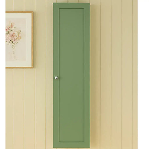 Genevieve Matt Green Wall Hung 1 Door Tall Unit