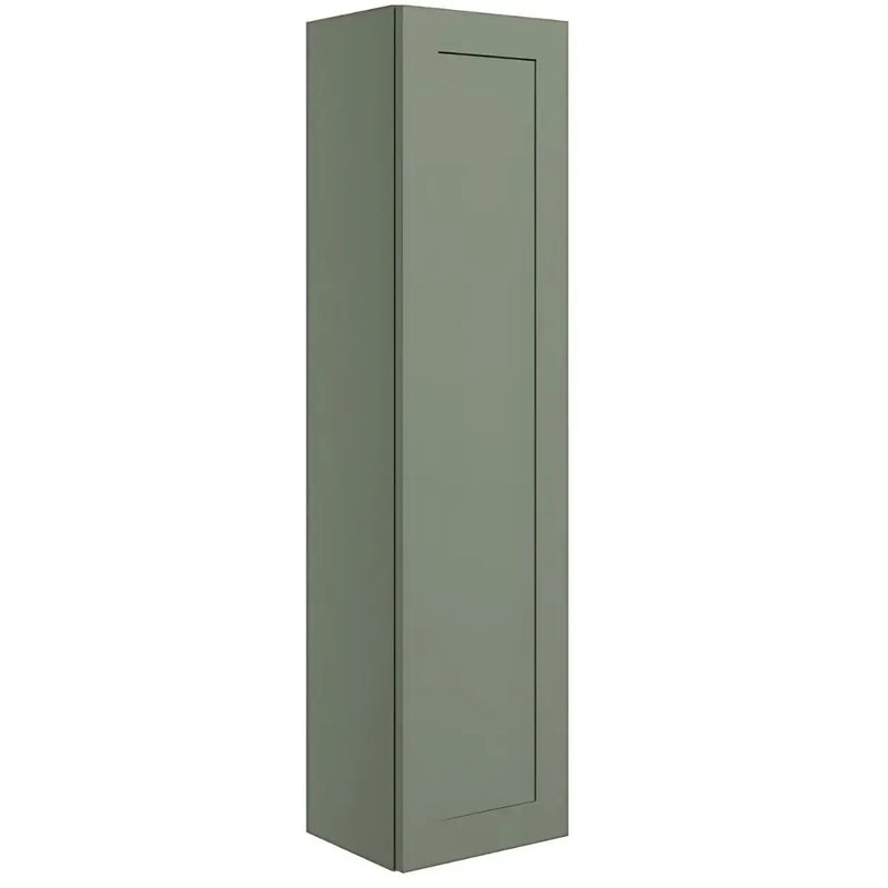 Genevieve Matt Green Wall Hung 1 Door Tall Unit