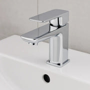 Genoa Basin Mixer Tap and Click Clack Waste, Chrome