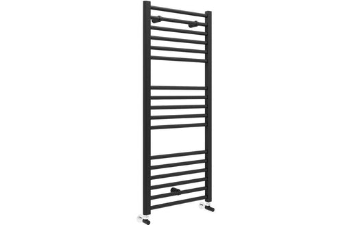 Grena Straight Ladder Radiator 500 x 1200mm, Matt Black