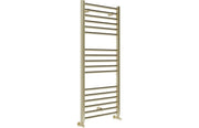 Grena Straight Ladder Radiator 500 x 1600mm, Brushed Brass