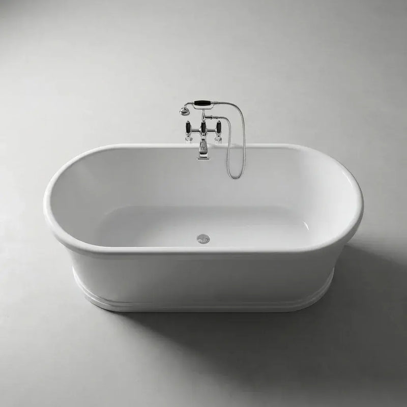 Holborn 1800 x 850mm Traditional Freestanding Tub | Luxury Double Ended Bath