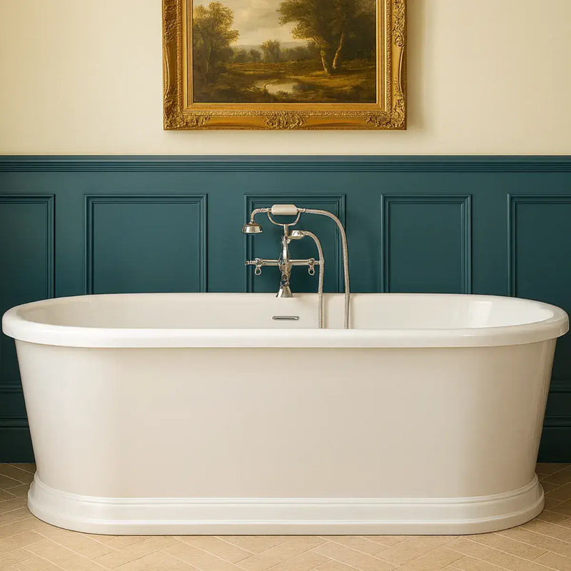 Holborn 1800 x 850mm Traditional Freestanding Tub | Luxury Double Ended Bath