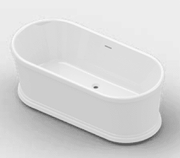 Holborn 1800 x 850mm Traditional Freestanding Tub | Luxury Double Ended Bath