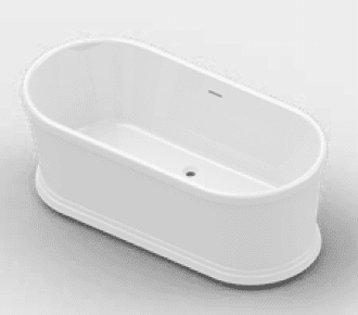 Holborn 1800 x 850mm Traditional Freestanding Tub | Luxury Double Ended Bath