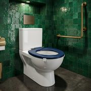 I.Care Ring Toilet Seat with Buffer, Blue or White