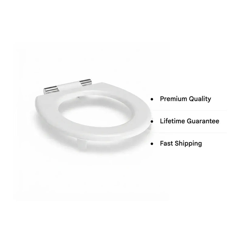 I.Care Ring Toilet Seat with Buffer, Blue or White