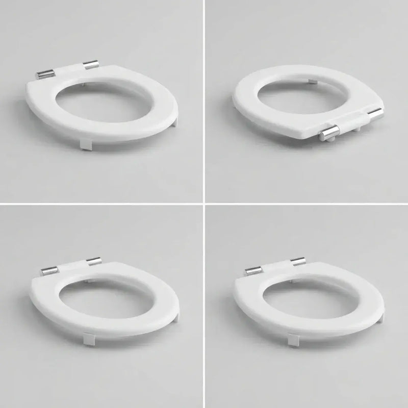 I.Care Ring Toilet Seat with Buffer, Blue or White