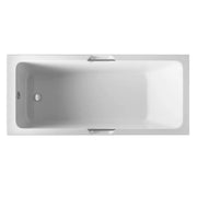 Icare Assist Bathroom Pack with Low Height Bath, Raised Height Toilet and 2 Tap Hole Vanity Unit