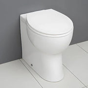 Icare Disabled Back To Wall Raised Height Toilet Pan and Seat