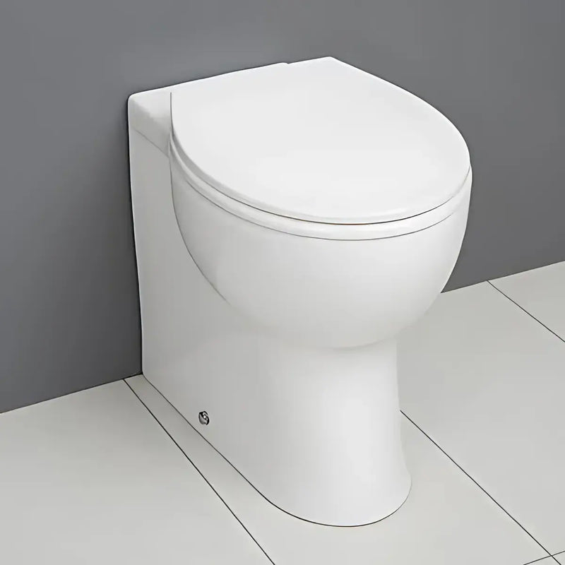 Icare Disabled Back To Wall Raised Height Toilet Pan and Seat