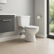 Icare Disabled Close Coupled Raised Height Toilet, Lever /Push button Cistern