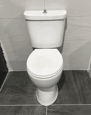 Icare Disabled Close Coupled Raised Height Toilet & Soft Close Seat
