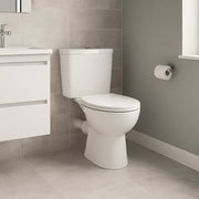 Icare Disabled Close Coupled Raised Height Toilet & Soft Close Seat