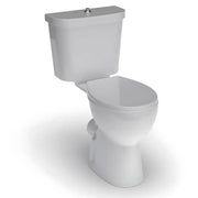 Icare Disabled Close Coupled Raised Height Toilet with Extra Long Pan & Soft Close Seat