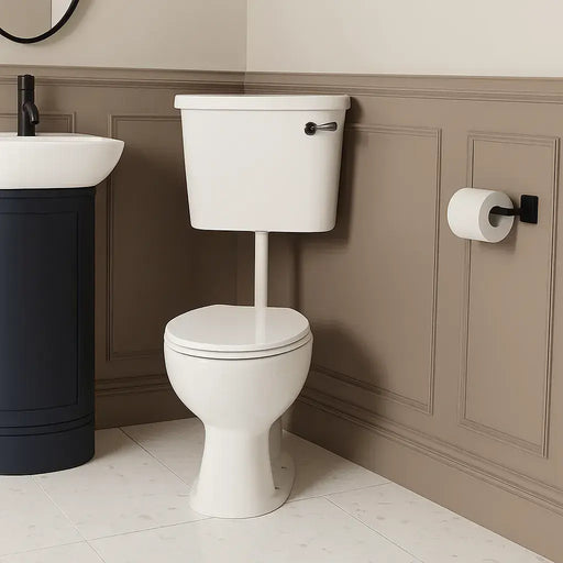 Icare Disabled Low Level Raised Height Toilet Including Seat