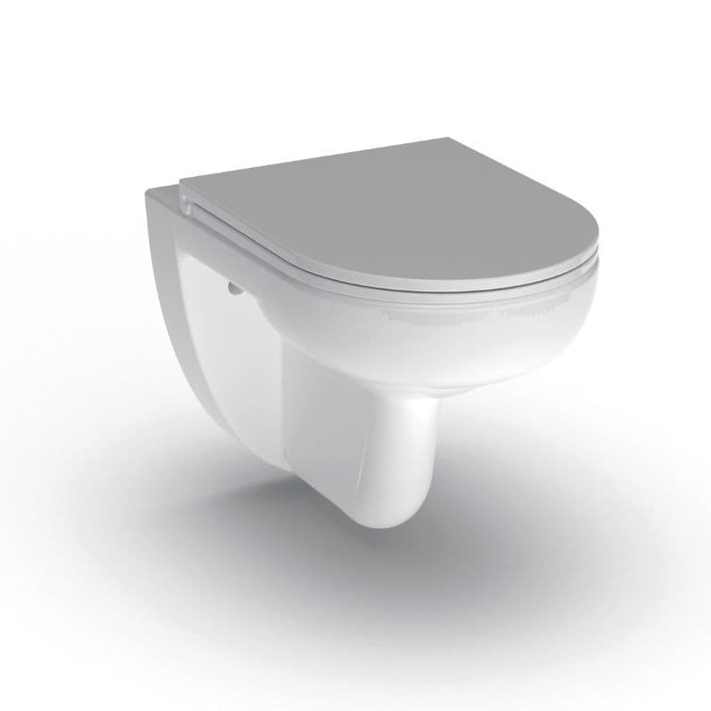Icare Disabled Wall Hung Toilet Pan and Seat