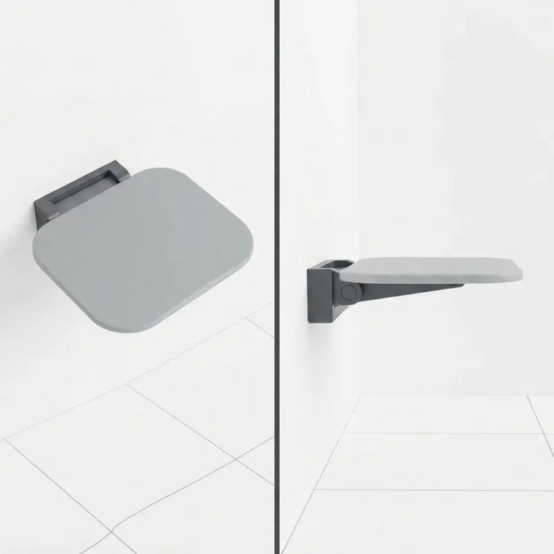 iCare Folding Shower Seat - White