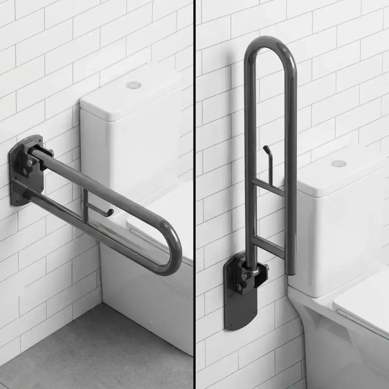 iCare Hinged Swing Arm 800mm - Gloss Grey